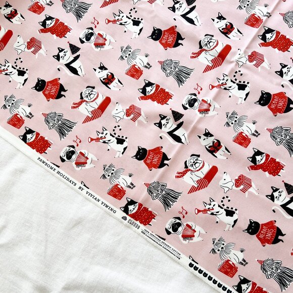 3.4 yd - Jingle Mingle - Pawsome Holiday - Fabric - Picture 7 of 7
